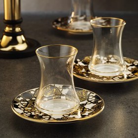 Resim Sandro Moreno 1453 Burçlar 12 Parça 6 Kişilik Çay Seti 110 ml 