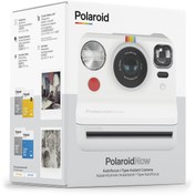 Resim Polaroid Now Beyaz Instant Fotoğraf Makinesi Ve 8'li Film Hediye Seti 