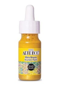 Resim Artdeco Ebru Boyası 21 Metalik Altın 