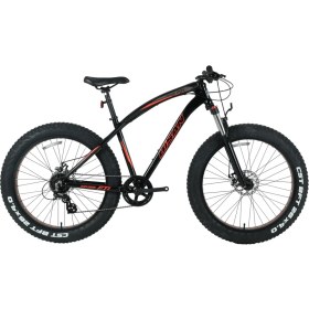Resim Bisan Savage Ft1 Altus 26" Fat Bike- Siyah/kırmızı 