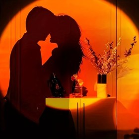 Resim Gün Batımı Işığı, Ortam Aydınlatması, Günbatımı Dolgu Işığı, Projeksiyon Gece Lambası 