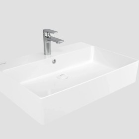 Resim Creavit VX260 Volga 50 60 Tezgah Üstü Lavabo Beyaz 