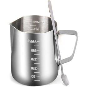 Resim 600 ml'lik iki parçalı mum eritme tenceresi, kaşık ile birlikte, mum şekillendirme malzemeleri için uygun. 