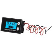 Resim Xindoker Jx-6133 Lcd Akıllı Dc Voltmetre - Su Geçirmez Akü Kapasitesi Test Cihazı, Gerçek Zamanlı Voltaj Monitörü 8-100v Mavi 