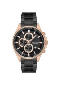 Resim Mascionni Tüm Fonksiyonları Aktif Chronograph Siyah Rose Erkek Kol Saati M.1.1217.06 