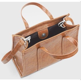 Resim Housebags Deri Görünümlü Çift Askılı Tote Bag 253 001 