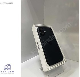 Resim Apple iPhone 16 İkinci El YD | 128 GB | Siyah 