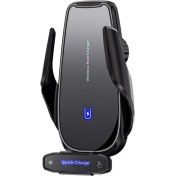 Resim Winex Mobile Winex Q9 15W Sensörlü Araç Içi Kablosuz Hızlı Şarj Aleti ve Telefon Tutucu 