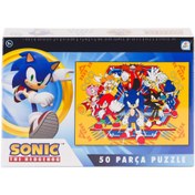 Resim Nessiworld SO0051 Sonic 50 Parça Puzzle -Laçokids 