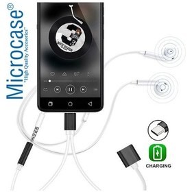 Resim Huawei Honor Note 10 Type-C Usb C Şarj + Kulaklık Dönüştürücü 