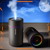 Resim 1 adet Taşınabilir Mini Nemlendirici - USB ile Çalışan, Alkolsüz Soğuk Sis Difüzörü Arabalar, Ofisler, Yatak Odaları ve Seyahat için - Okula Dönüş İçin İdeal Hediye 