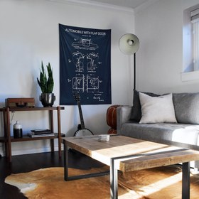 Resim Gullwing Navyblue Duvar Örtüsü - 60 cm x 90 cm 