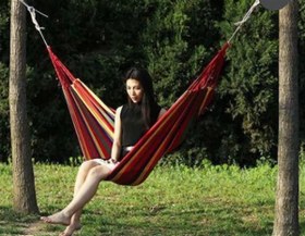 Resim Andoutdoor Daisy Hamak Kırmızı 