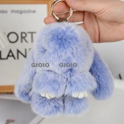 Resim Silver1 Gıoıo Yeni Sevimli Gerçek Saç Tilki Küçük Cinderblock Saç Araba Anahtarlık Kolye Ins Pixie Peluş Top Çanta Aksesuarları (Yurt Dışından) 