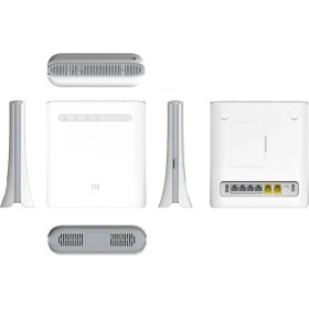 Resim ZTE Superbox MF286R 300 Mbps 4.5G Modem 2 Antenli Beyaz Renkli Yüksek Hızlı Router (Kutulu-Yenilenmiş) 