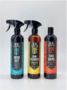 Resim EE CUSTOM CAR E&E Custom Car Demir Tozu Temizleyici 700 Ml, Jant Temizleyici 700 Ml, Lastik Parlatma Jeli 700 ml 