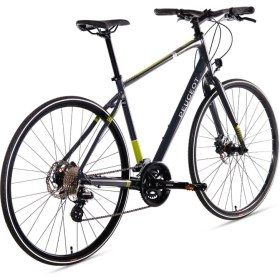 Resim Peugeot T10X2 Trekking Bisiklet Gri-Turuncu 45 cm 