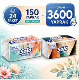 Resim Solo Çek-Al Mendil 24 x 150'li 