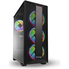 Resim NcK Night Hunter Uzaktan Kumandalı 4 Rgb Fanlı Temperli Cam Gaming Oyuncu Bilgisayar Kasası 