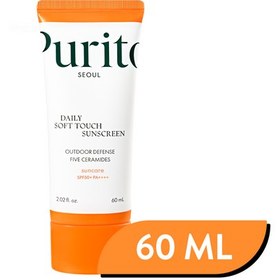 Resim Purito - Daily Soft Touch Sunscreen SPF50+ PA++++ (Nemlendirici ve Bariyer Koruyucu Seramidli Güneş Kremi) 