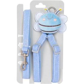 Resim Arı Desenli Yelek Yongtao Mavi 1cm 