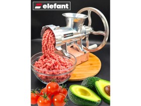 Resim Tb-4 Elefant Manuel Et Kıyma Makinesi Aluminium Döküm 