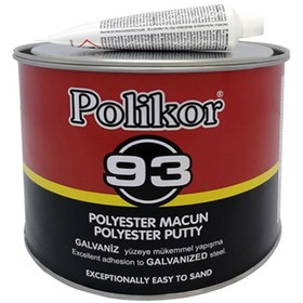 Resim Polikor Beyaz Macun Polyester 2700GR 