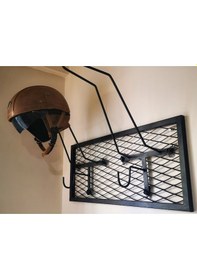 Resim Motorcu Kask Askısı, Metal Kask Askısı Se-x2 Iron X2v9 