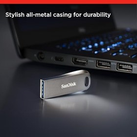 Resim SanDisk SDCZ74-512G-G46 Ultra Luxe USB Flash Sürücü USB 3.1 150 MB/s’ye kadar 512GB 