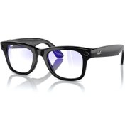 Resim Ray-Ban | Meta Wayfarer Akıllı Gözlük Parlak Siyah Şeffaf 