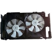 Resim Toyota Rav4 04/12 Radyatör Ve Kli Ma Fan Davlumbazı Komple Çi Ftli 5+7 Kanat Motorlu Ori S 