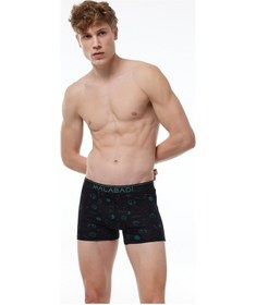 Resim Malabadi Erkek Desenli 3 Lü Premium Collection Modal Boxer 3m252 Set-1 