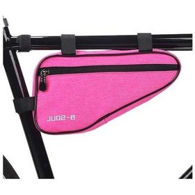 Resim Dancemonkey Bisiklet Gidon Üçgen Çerçeve Saklama Çantası Pembe, Küçük Boy Model Pembe 