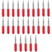 Resim Roland Kesim Plotter Vinil Kesici Bıçak Için 25 Adet 45 Derece (Yurt Dışından) 