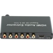 Resim Splitter 5.1ch Ac-3 / Dts 4K / 3D Ses Çıkarıcı Kod Çözücü 1080 P Adaptörü (Yurt Dışından) 