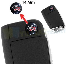 Resim Seat Fr Metal Alaşım Anahtarlık Logo Amblem 14mm Anahtarlık Değildir 