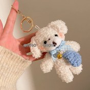 Resim Silver1 Karikatür Küçük Hediye Peluş Bebek Kolye Anahtarlık Çanta Kolye Aksesuarları (Yurt Dışından) 