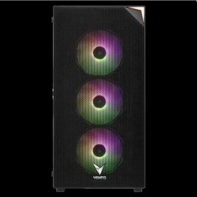 Resim Vento Vg4200s Mid Tower, 850w 80+ Siyah, Temperli Cam, Rgb, Atx Gamıng Kasa 