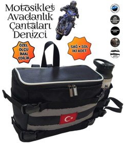Resim SEVBAGS MOTOSİKLET KORUMA DEMİRİ ÇANTALARI DENİZCİ 