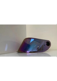 Resim Kask Camı Mt V-14b İridyum Cam Açık Pembe - Mavi 