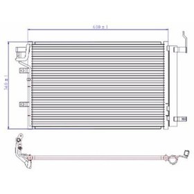Resim Oris-Cki001016 Klima Köndenseri Kia Cerato 1.6I 06 558X365X16 Oto 514712751 