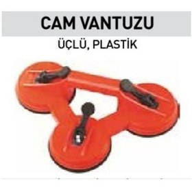 Resim Topshop 15011 Üçlü Plastik Cam Vantuzu 