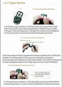 Resim SANEC Akıllı Kodlanabilir Kopyalanabilir Kumanda 433 MHz - Otomatik Kapı, Kepenk ve Panjur Uyumlu Şık Tasarım - Siyah 