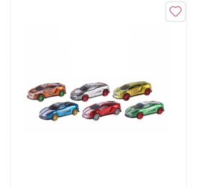 Resim Aspartam Kutulu 10 Adet Metal Oyuncak Araba Speed Racer Metal Araba 