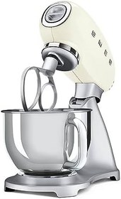 Resim SMEG SMF02SVUK/PBUK/PGEU SMF02CREU 4,8 L mutfak robotu krem, 18/10 çelik 