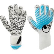 Resim Beyaz - Mavi - Siyah Uhlsport Futbol Kaleci Eldiveni Fm Cybertec Ultragrip Hn 101137301 Beyaz 