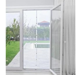 Resim AyrStore Mıknatıslı Kapı Sinekliği, Sinek Böcek Tutucu, Beyaz Tül Sineklik, Sivrisinek Ağı, Balkon 