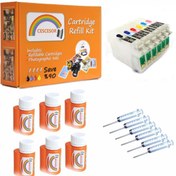 Resim Epson T0791-T0796 Uyumlu Kartuş Dolum Seti - 6 Renk 