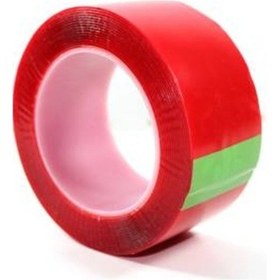 Resim Çift Taraflı Montaj Bantı Silikonlu Şeffaf Tape 50 MMx5 Mt 