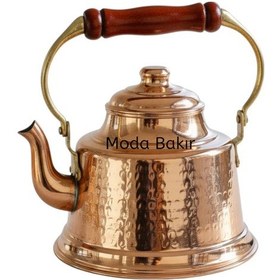 Resim Bakır Demlik Dövme Bakır 